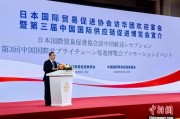六爻番外河野洋平率团访华 中国贸促会会长任鸿斌会见